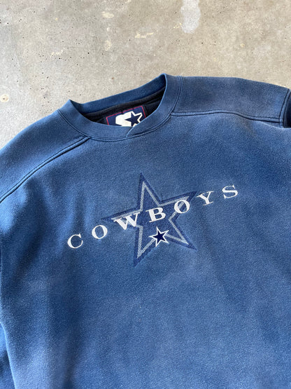 2000’s Dallas Cowboys Sun Faded NFL Crewneck [L]