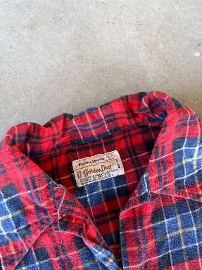 1980’s Cotton Plaid Flannel