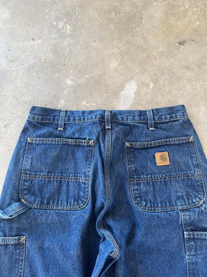 00’s Carhartt Denim Carpenter Pants [32x29]