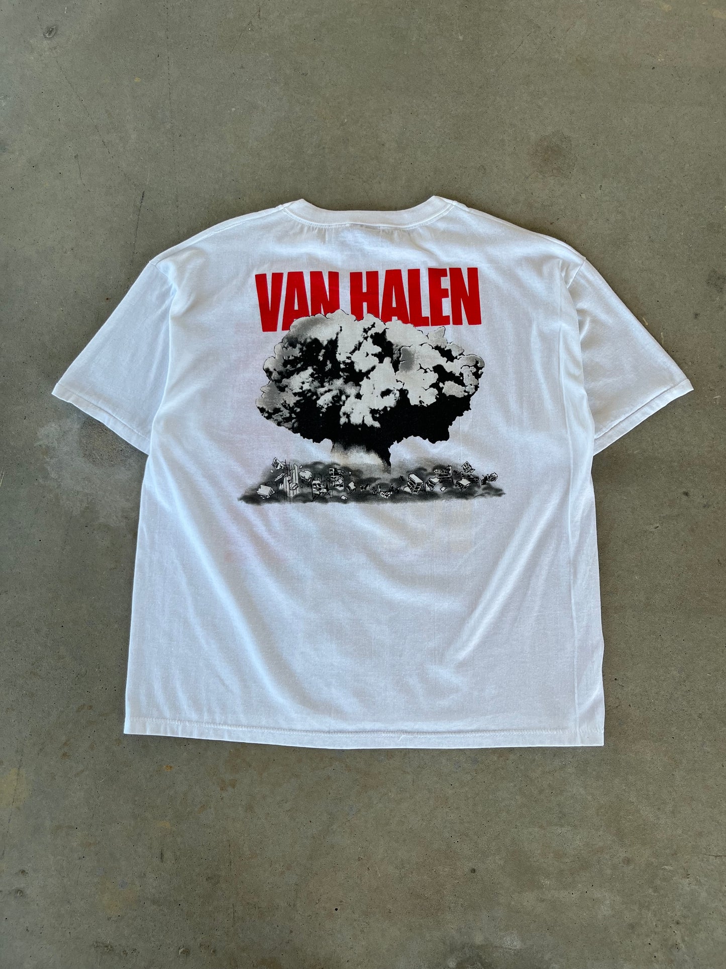 1989 Van Halen 5150 Band T-Shirt [L]