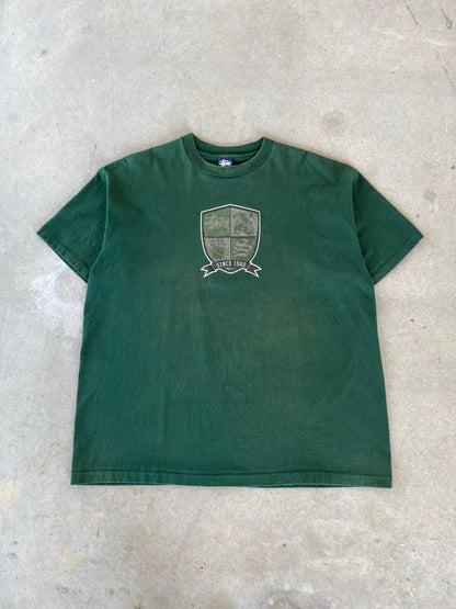 90’s Green Stussy T-Shirt [XL]