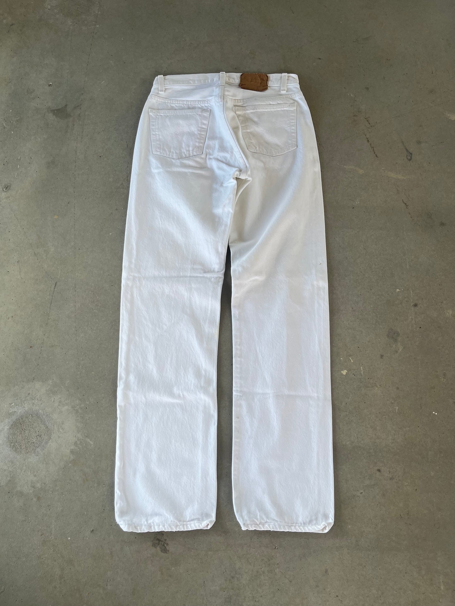 90’s White Levi’s 501 Jeans [30x33]