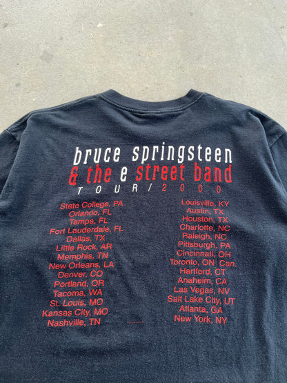 2000 Bruce Springsteen & The E Street Band Tour T-Shirt [L]