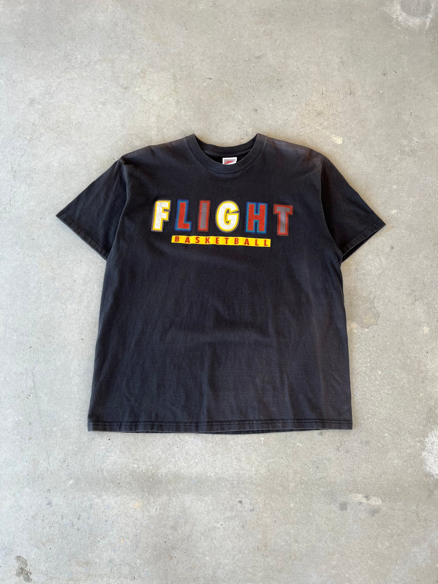 90’s Nike Flight Basketball “ It’s Show Time “ T-Shirt [L]