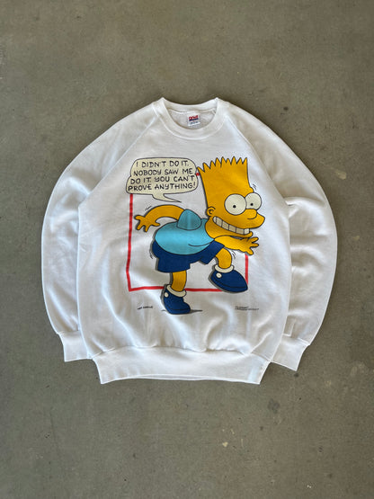 90’s Bart Simpson The Simpsons Promo Crewneck [XL]