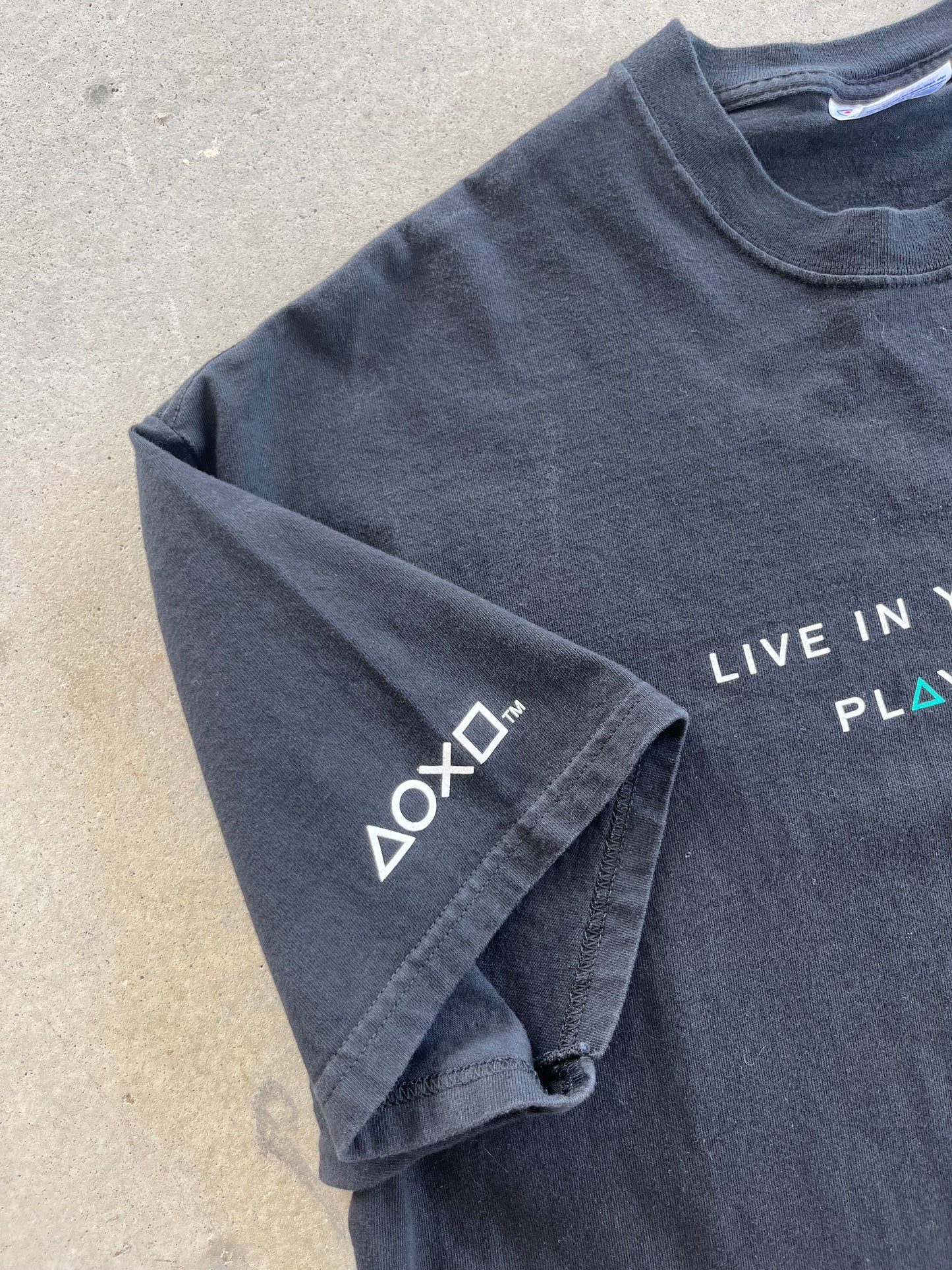 2000 Play Station 2 Video Game Promo T-Shirt [XL]