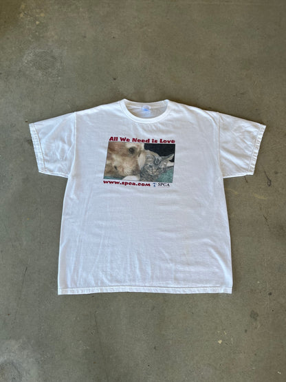 00’s All We Need Is Love SPCA T -Shirt [L]
