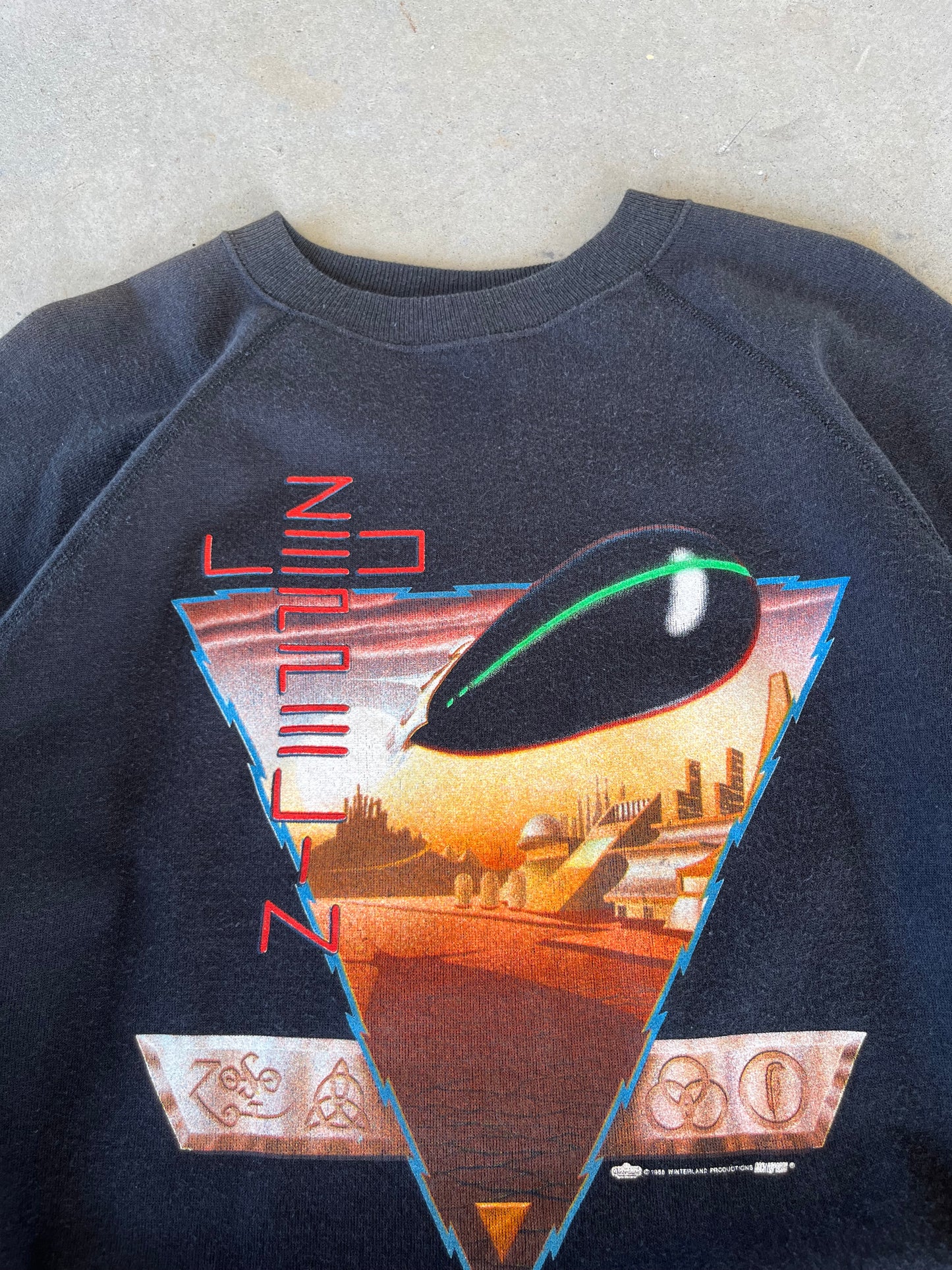 1988 Led Zeppelin Reunion Concert Crewneck [XL]