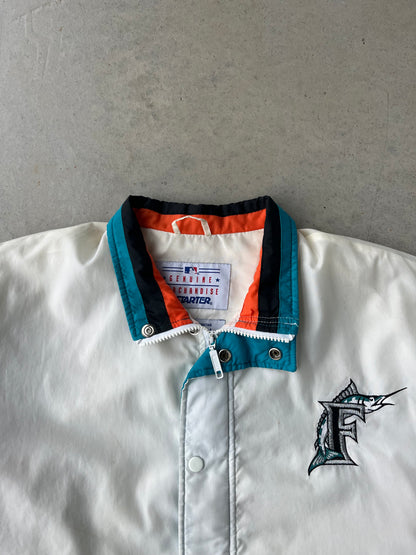 00s Florida Marlins MLB Starter Windbreaker Jacket [M]