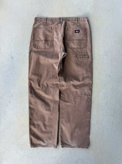 00’s Dickies Mocha Brown Work Pants [36x28]