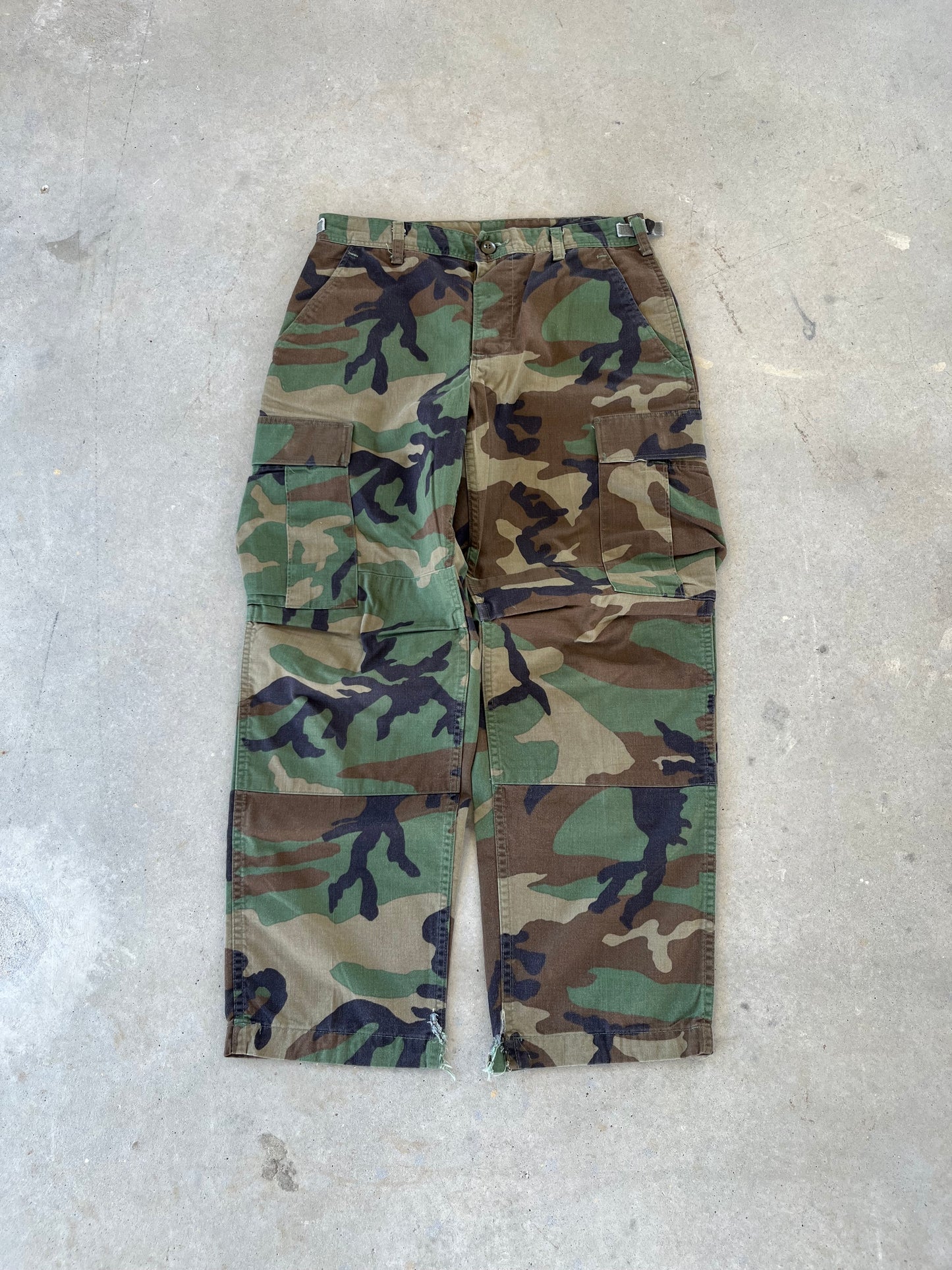 00’s Woodland Camo Pants [30x28]