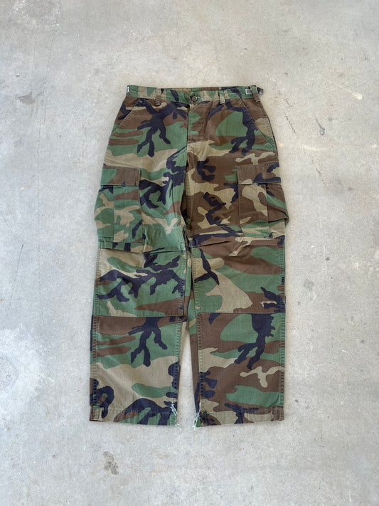 00’s Woodland Camo Pants [30x28]