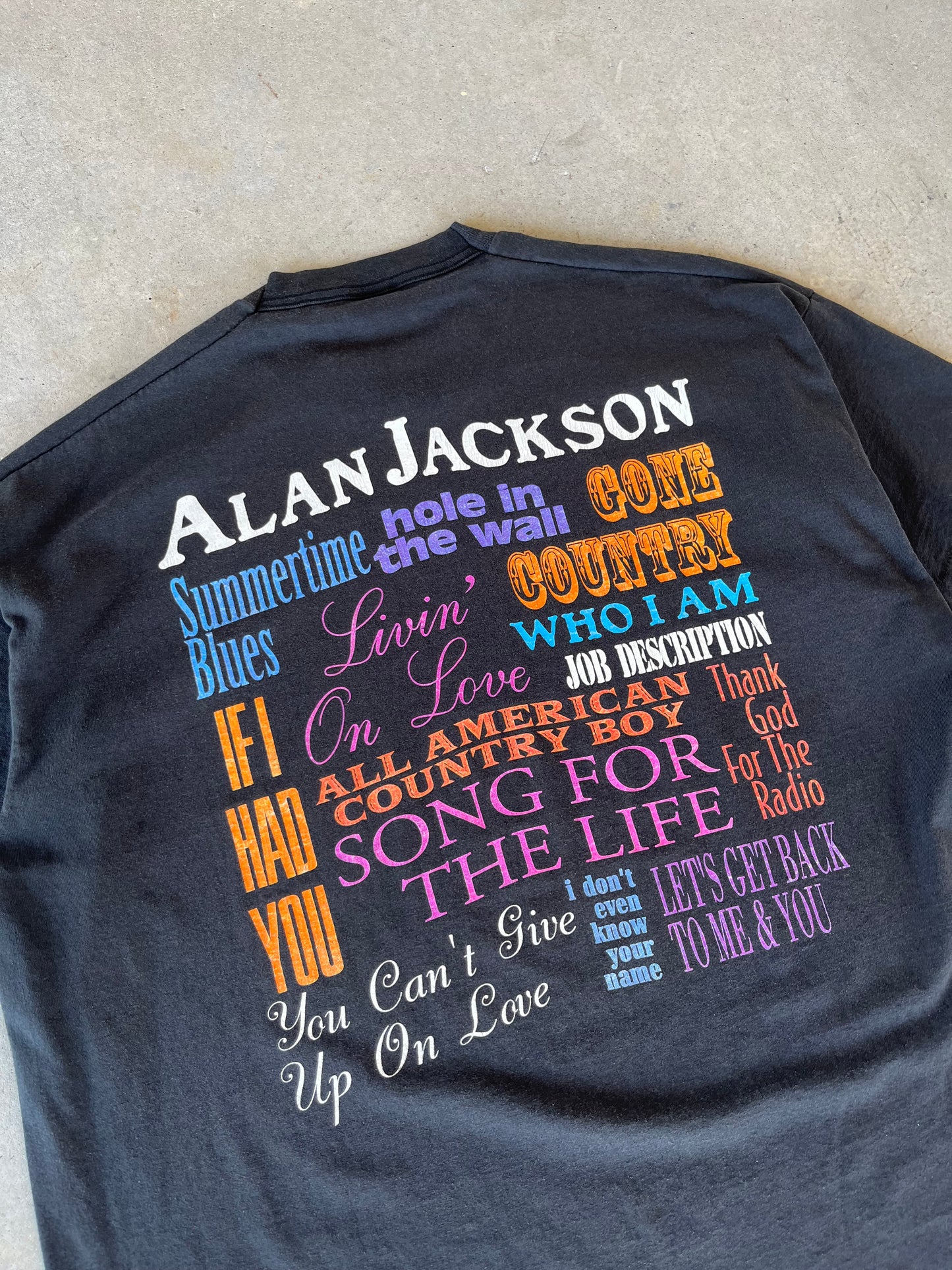 1995 Alan Jackson “All American Country Boy” Band T-Shirt [XXL]