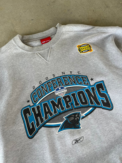 2003 Carolina Panthers NFC Champions Crewneck [XXL]