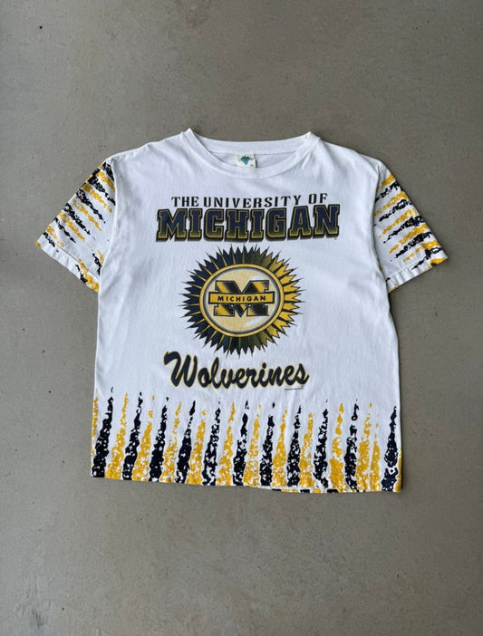 90’s Univ. of Michigan Wolverines T-Shirt [XL]
