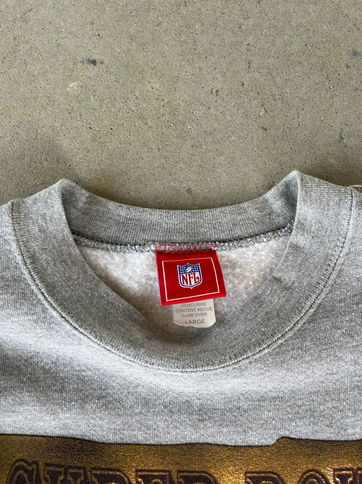 2004 Panthers vs Patriots NFL Super Bowl Crewneck [L]